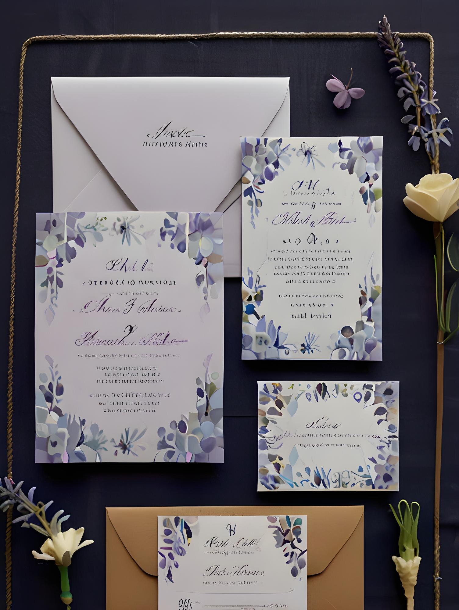 Invitaciones de Boda: Textos, Diseño y Cuándo Enviarlas